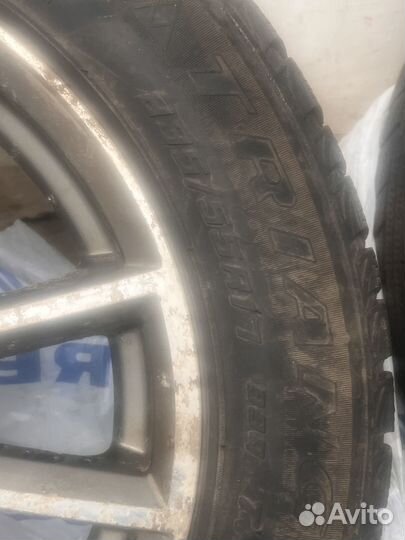 Колеса в сборе r17 зимние (липучка)