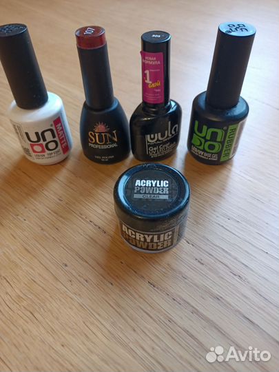 Гель-лак для ногтей и акриловая пудра