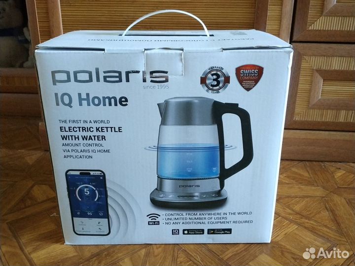 Умный чайник Polaris PWK 1775cgld Wi-Fi IQ