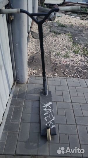 Трюковой самокат кастом в стрит