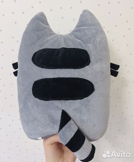 Кот с пончиком плюшевая игрушка Евпатория 35 см