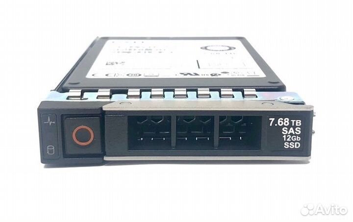 Накопитель dell 400-bfpf 7.68Tb SAS 2.5