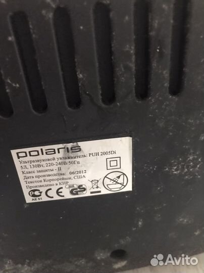 Увлажнитель воздуха polaris