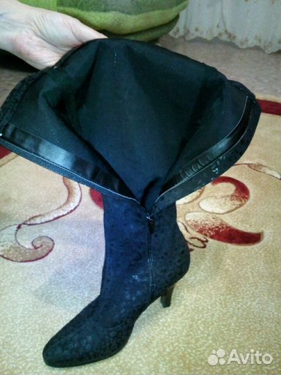 Сапоги-чулки демисезонные