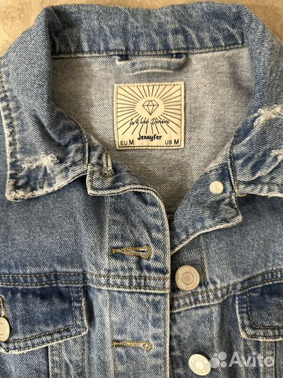Джинсовая куртка женская