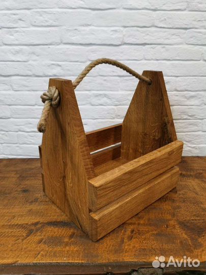 Деревянный ящик для подарков / дуб