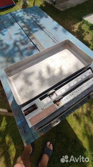 Весы-чемодан СССР