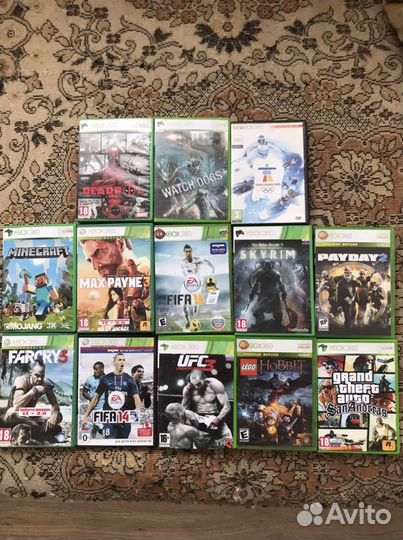 Диски на xbox 360