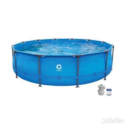 Бассейн каркасный Avenli с фильтр-насосом 366x76см