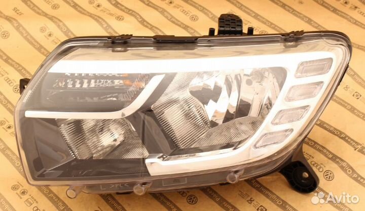 Фара левая dacia sandero logan 2 рест 17-20 LED