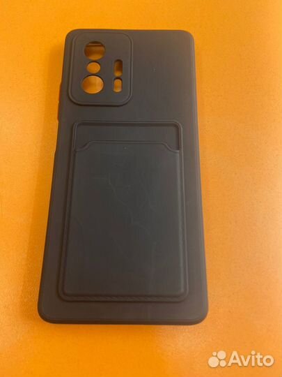 Чехол с картхолдером Xiaomi 11T (черный)