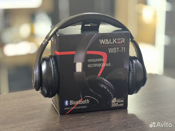 Беспроводные наушники Walker WBT-71