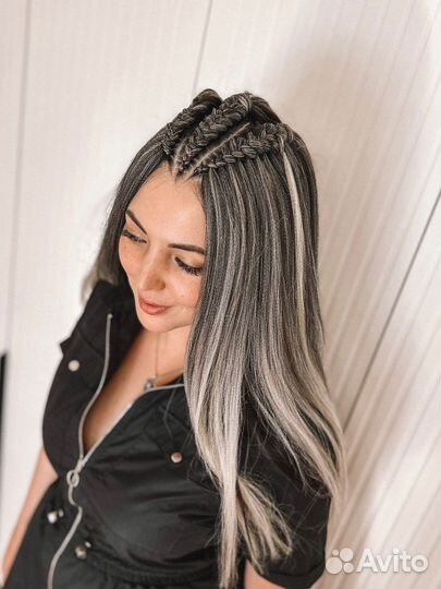 Афрокосы, Брейды, Боксерские косы, Афрохвост