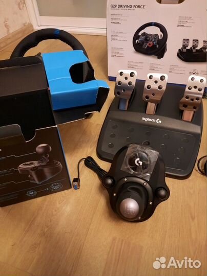 Игровой руль logitech g29 с кпп