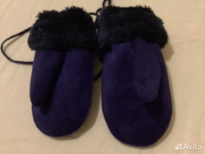 Варежки детские тёплые