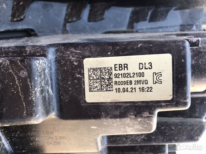 Фара передняя правая Kia K5 92102L2100