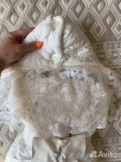 Конверт на выписку choupette белый