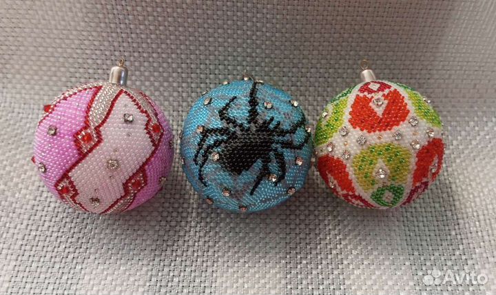 Ёлочные игрушки ручной работы