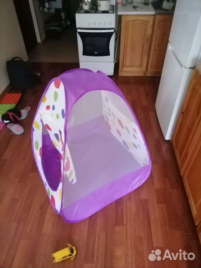 Детская палатка с шариками