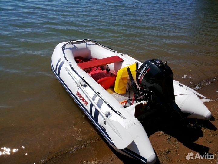 Надувная лодка suzumar c 4-х такт. мотором suzuki