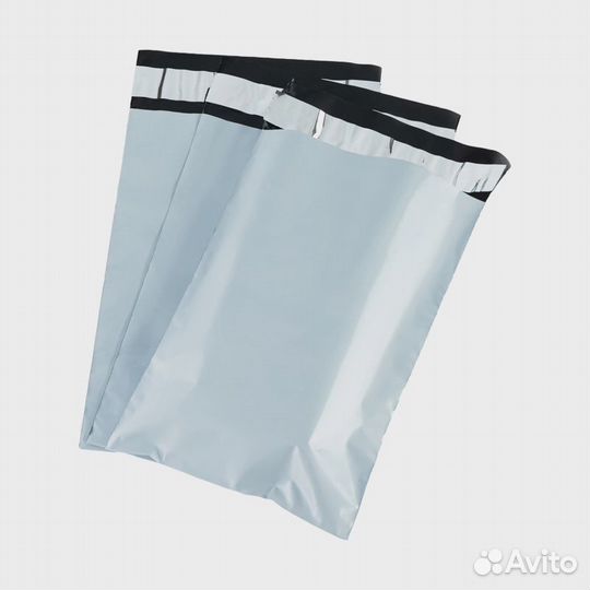 Курьерские пакеты белые 50мкм без кармана