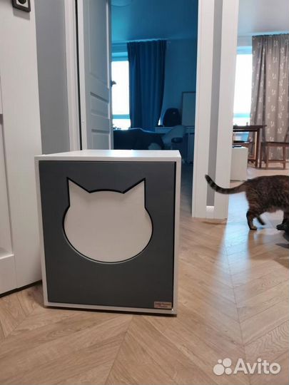 Кошачий лоток Закрытый