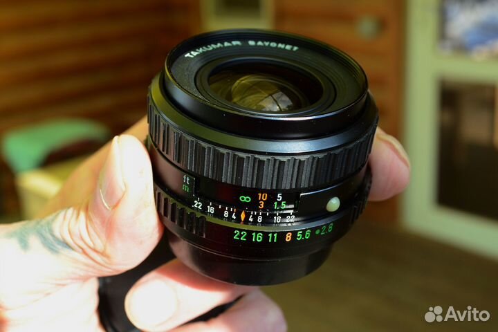 Pentax K Takumar Bayonet 2,8 28 m