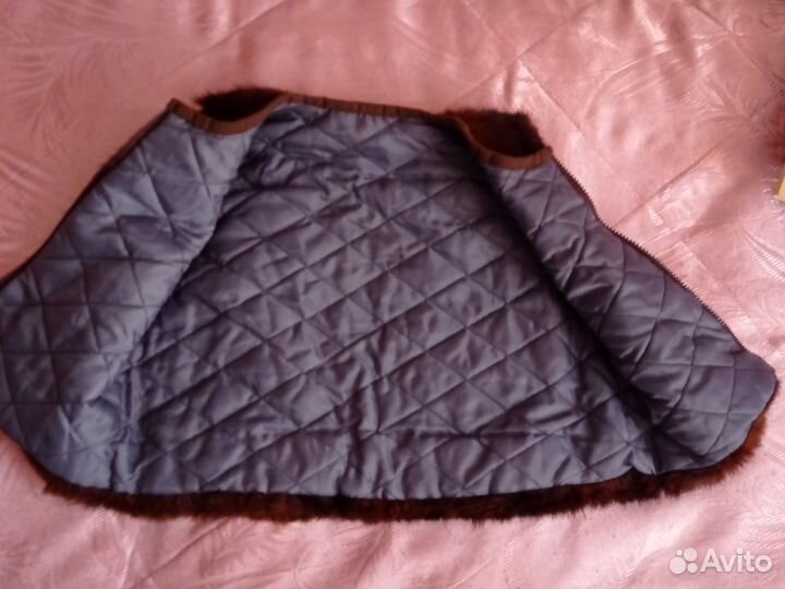 Жилет меховой детский