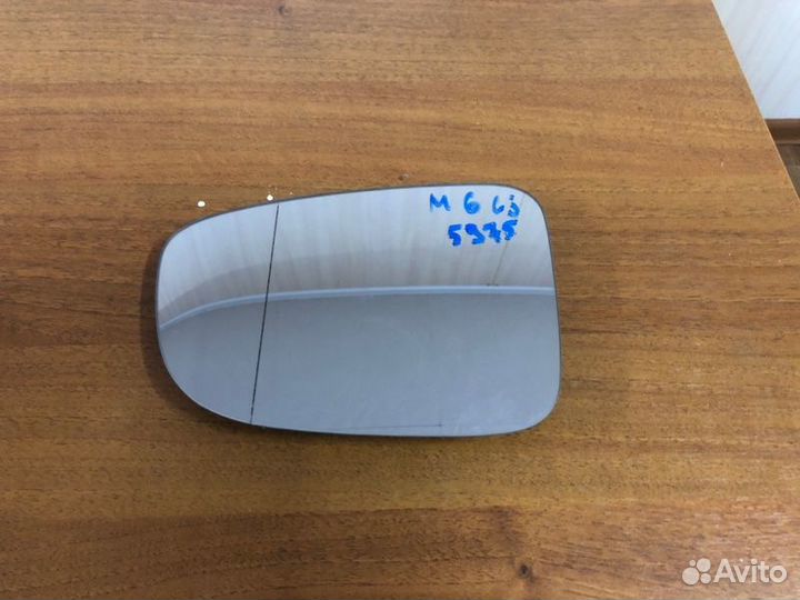 Зеркальный элемент левый Mazda 6 GJ 2016