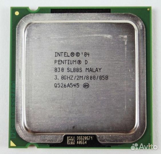 Intel Pentium D 830 3.0 GHz 2core 2Mb 130W 800MHz
