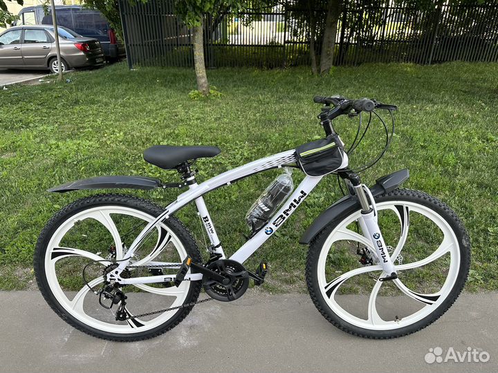 Велосипед на литых дисках