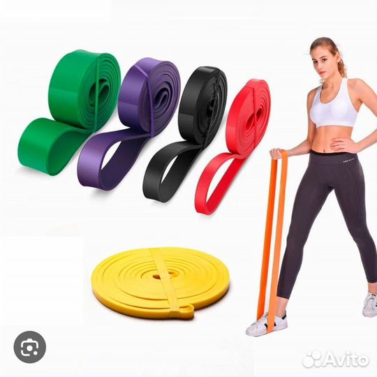 Гантели фитнес коврик валик резинки грифы штанга