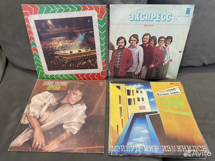 Виниловые пластинки поп-музыка