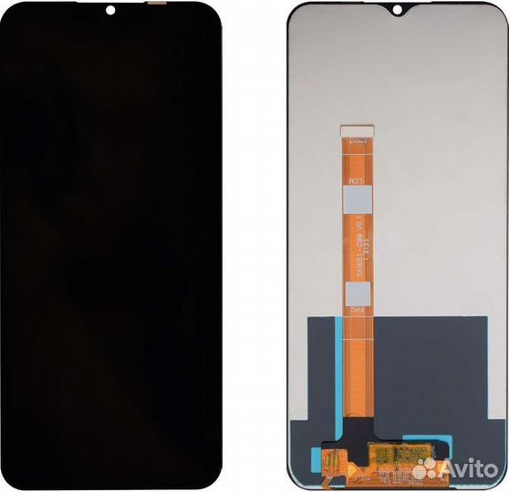 Дисплей для Realme C21Y (RMX3263) Черный - OR