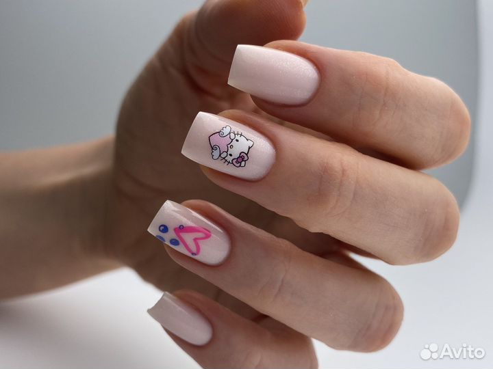 Маникюр покрытие гель лак