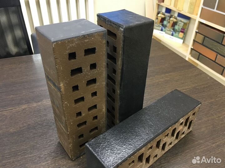 Кирпич облицовочный полуторный с завода