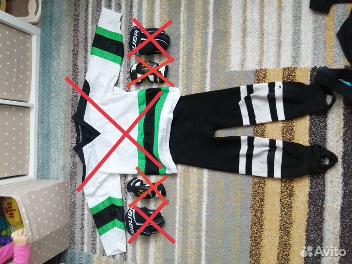 Детская хоккейная форма от 3 до 5 лет
