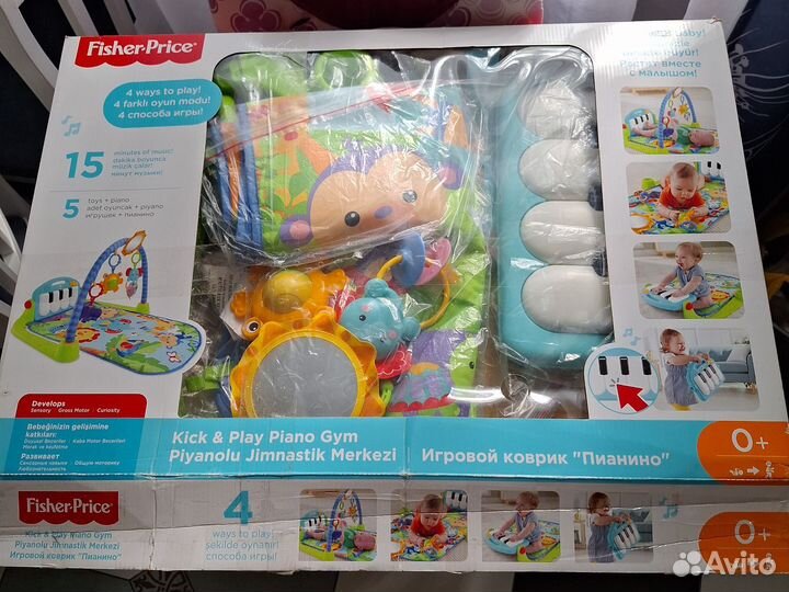 Развивающий коврик fisher price