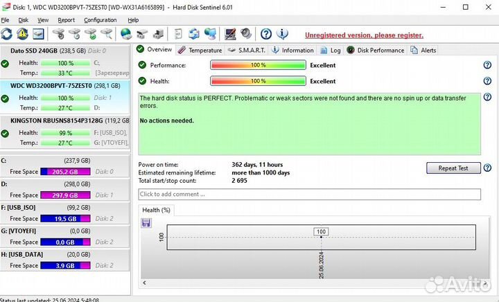 Жесткие диски HDD 320GB