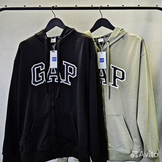 Gap Толстовка мужская на молнии с капюшоном 48 54