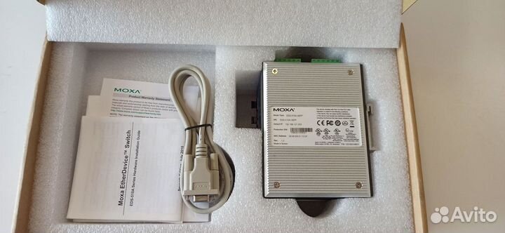 Новый Moxa EDS-510A-3SFP
