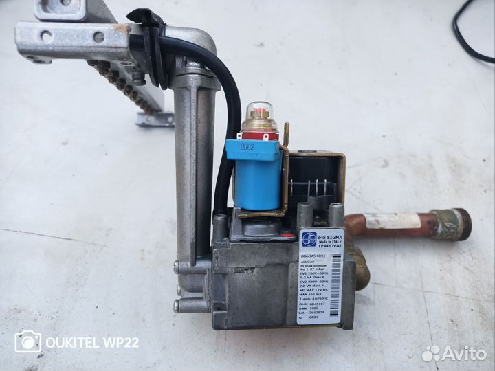 Запчасти на газовый котёл ariston турбированный