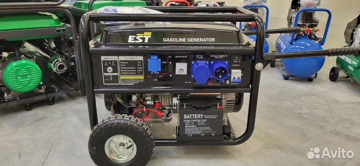 Генератор бензиновый 6 кВт с автозапуском