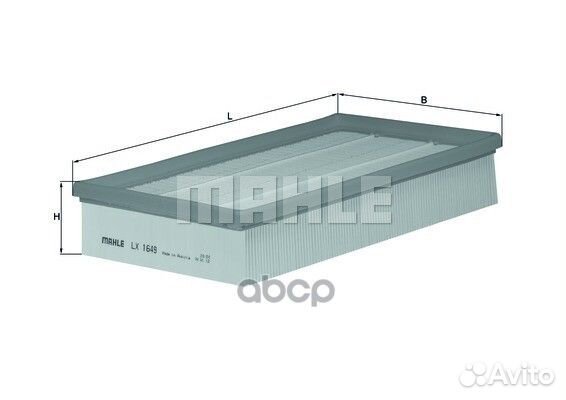 Фильтр воздушный daimler super eight (X350) / JA