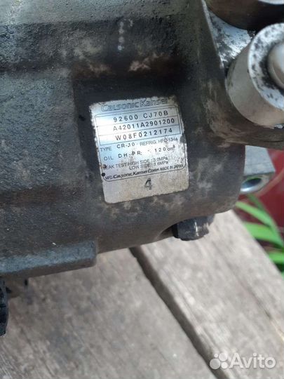 Компрессор кондиционера Nissan Note Tiida E11 C11