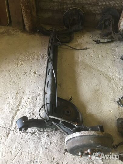 Балка задняя nissan march bnk12 4WD