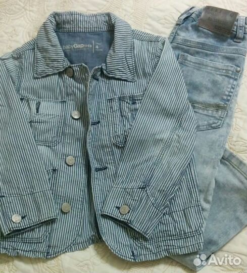 Джинсовый комплект на мальчика