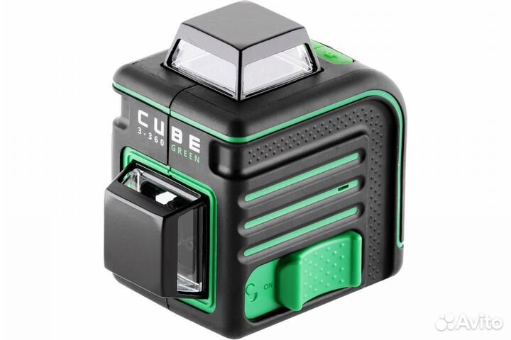 Лазерный уровень ADA Cube 3-360 Green А00566