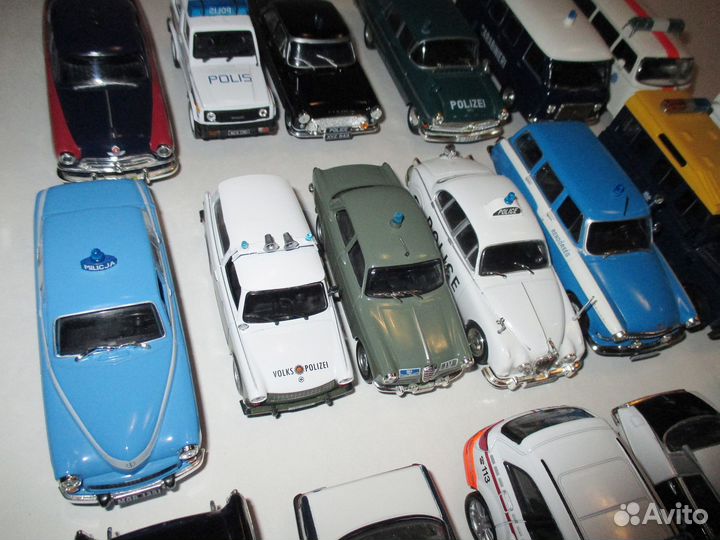 Интерьерные модели авто полиция
