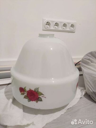 Люстра абажур СССР